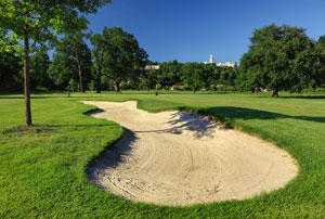 Hluboká nad Vltavou aneb Golf pod dohledem vodníků