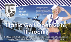 Hluboka Titanic-Golf-Open