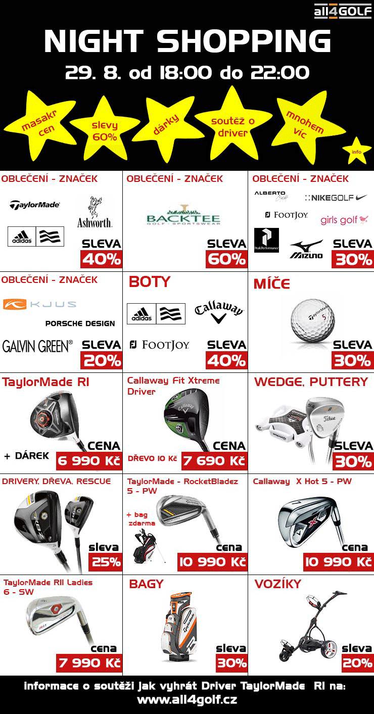 Night shopping newsletter