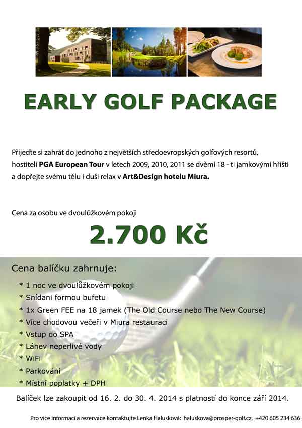 early-golf-package