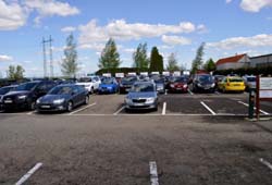 Mstetice parking