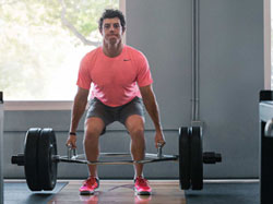 McIlroy training