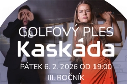 Golfový ples Kaskáda již 6. února 2026